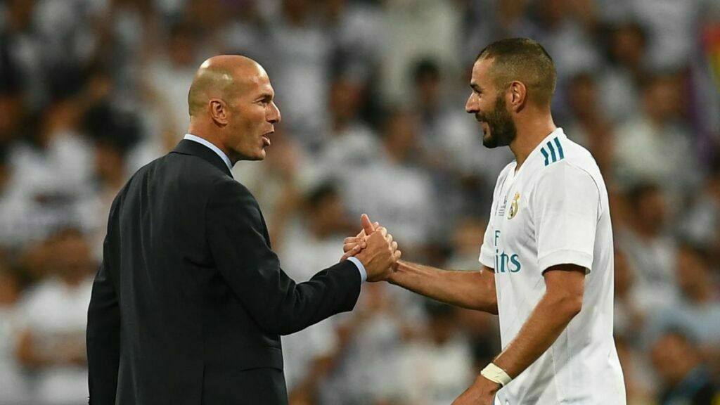 Zidane and Benzema