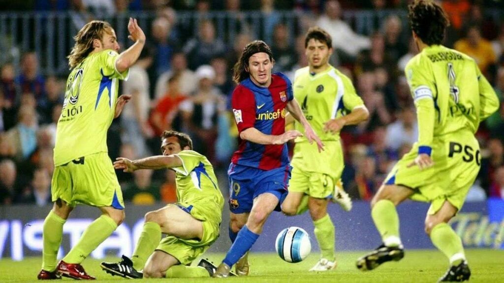 messi vs getafe