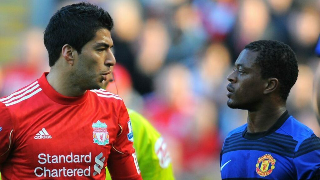 suarez vs evra