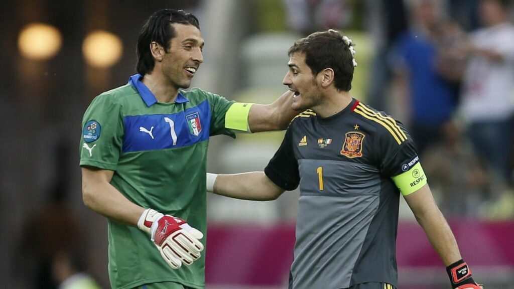 buffon vs casillas