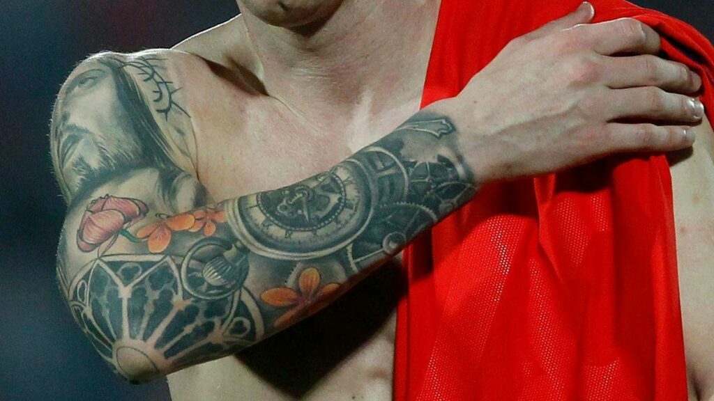 Messi tattoo