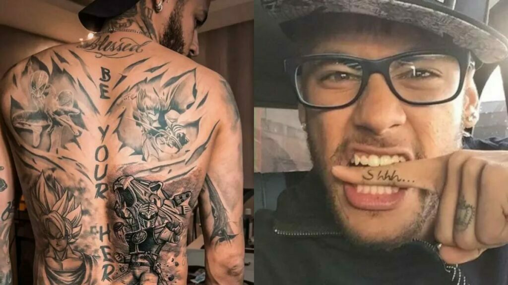 Neymar tattoo
