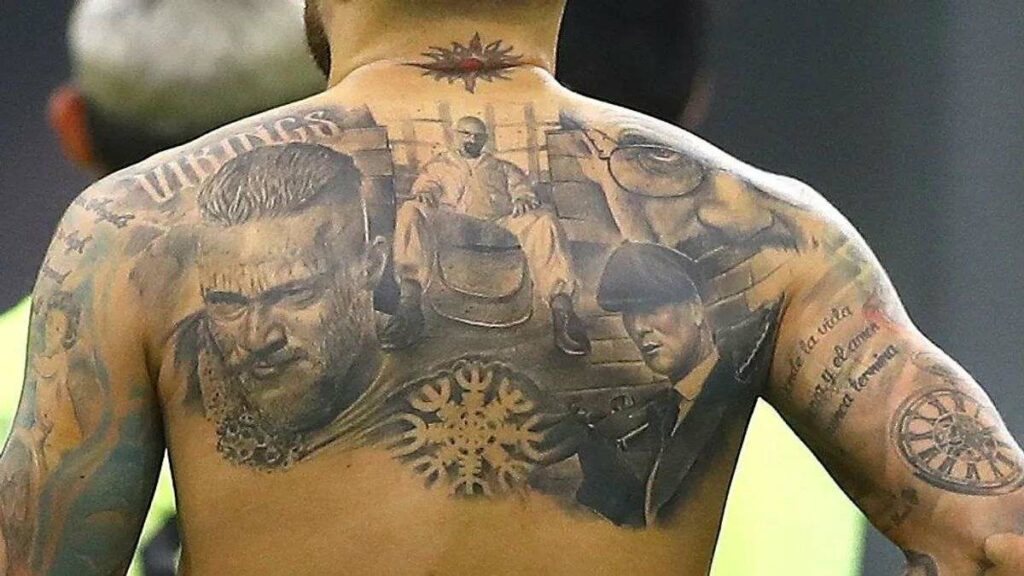 Otamendi tattoo