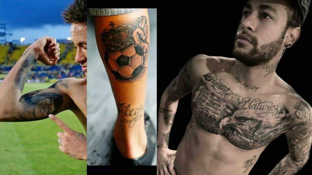 neymar tattoos