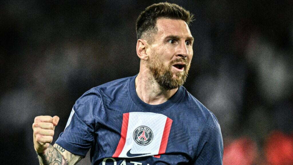 PSG star Lionel Messi