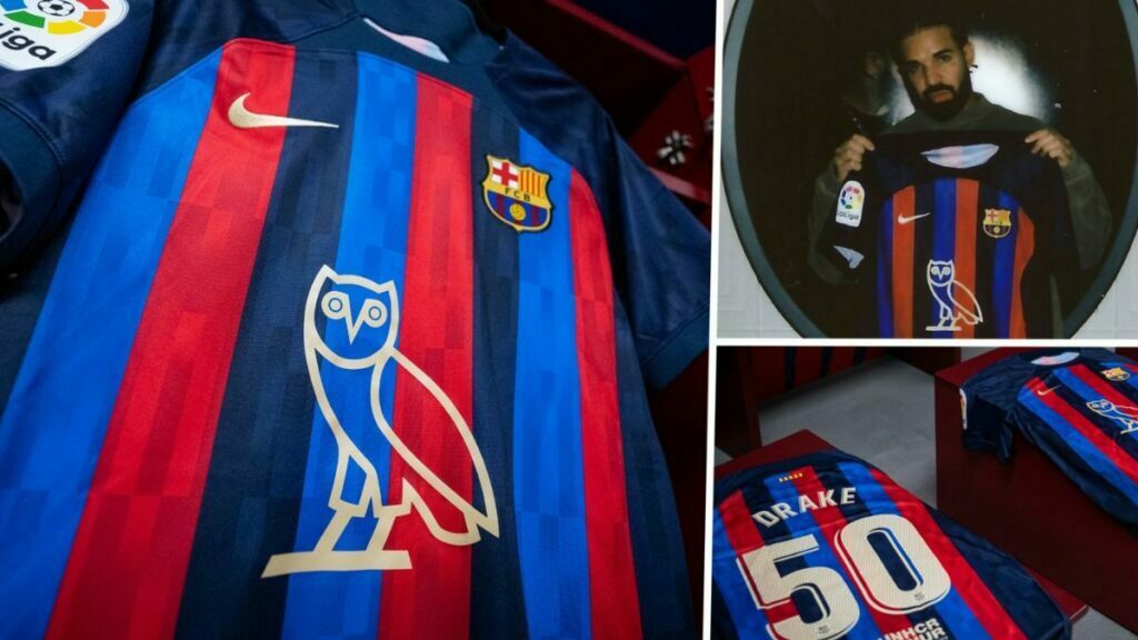 FC Barcelona to wear OVO owl of Drake 