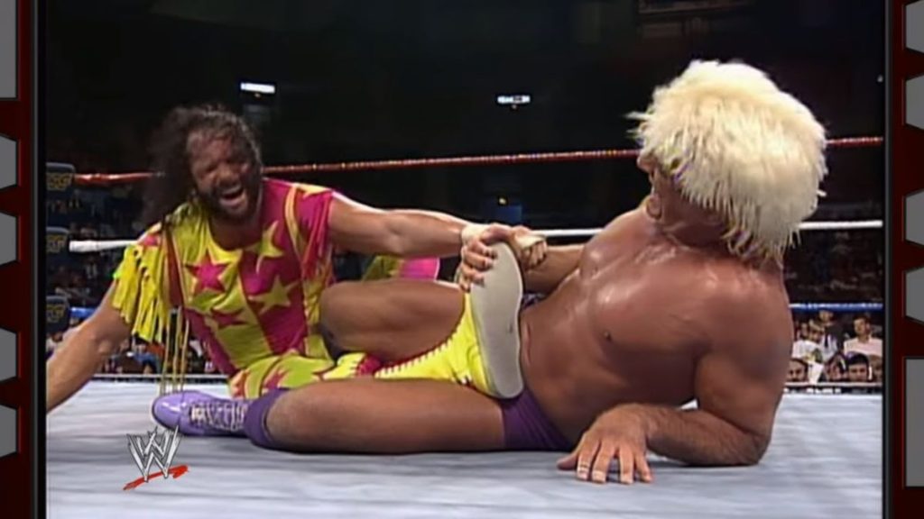 Ric Flair vs Randy Savage