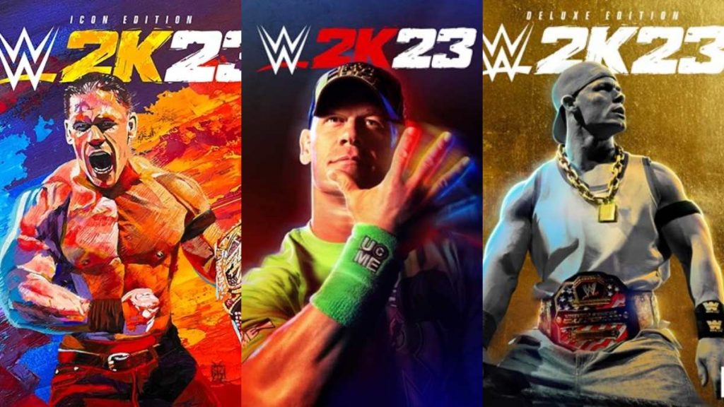 WWE 2K23 cover