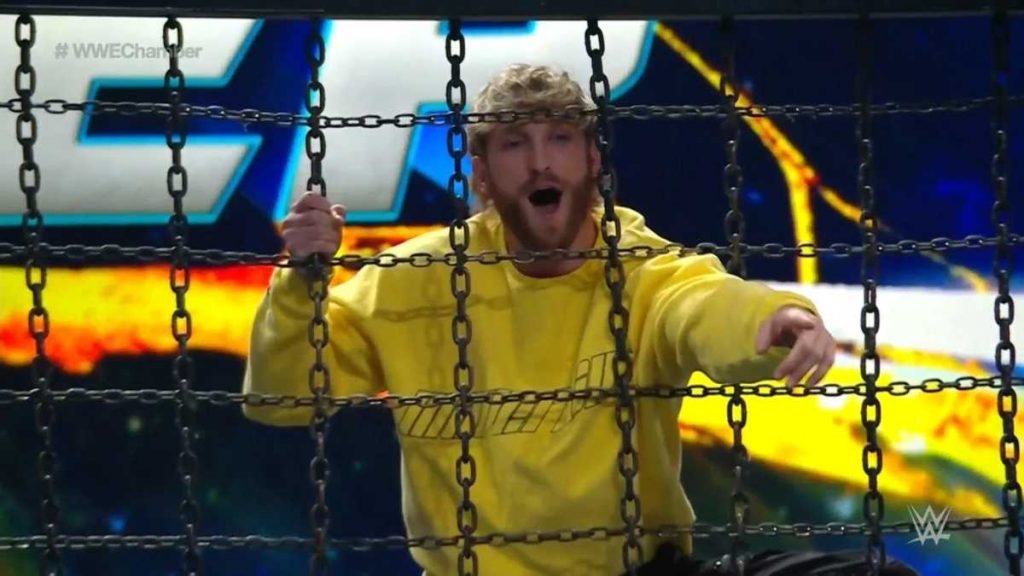 LOGAN PAUL KNOCKS DOWN SETH ROLLINS ENROUTE WRESTLEMANIA 39 HowdySports