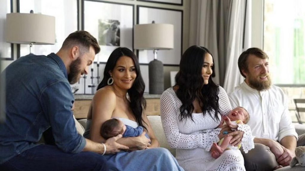 Nikki Bella and Brie Bella family