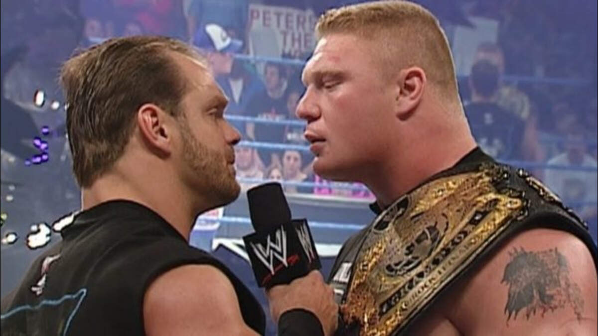 lesnar vs benoit