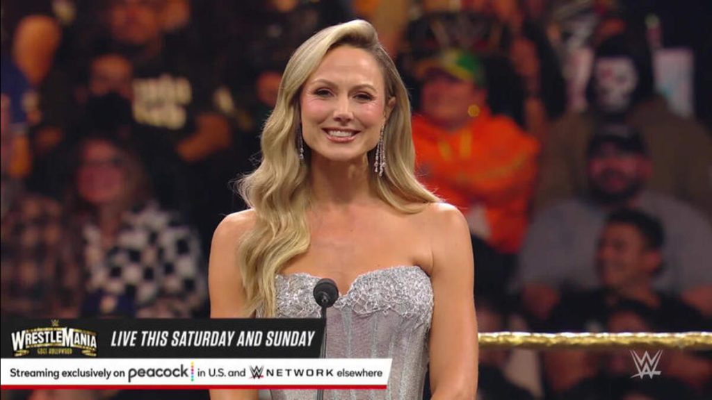 Stacy Keibler inducted into Hall Of Fame