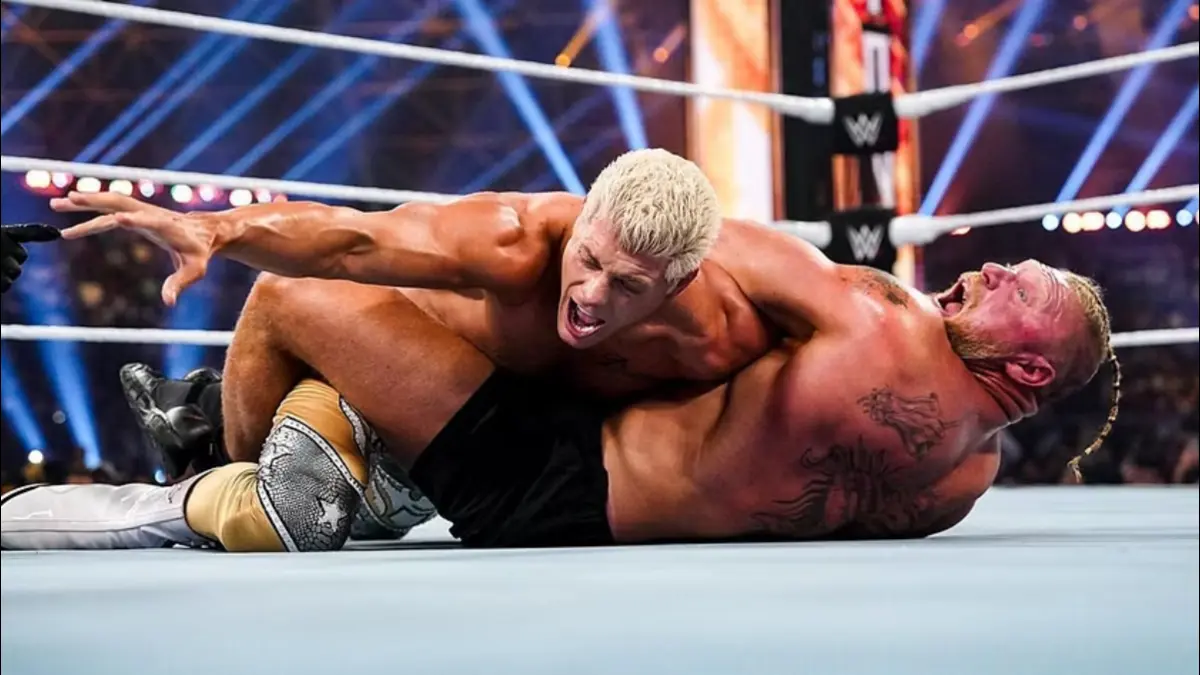 Cody Rhodes vs Brock Lesnar