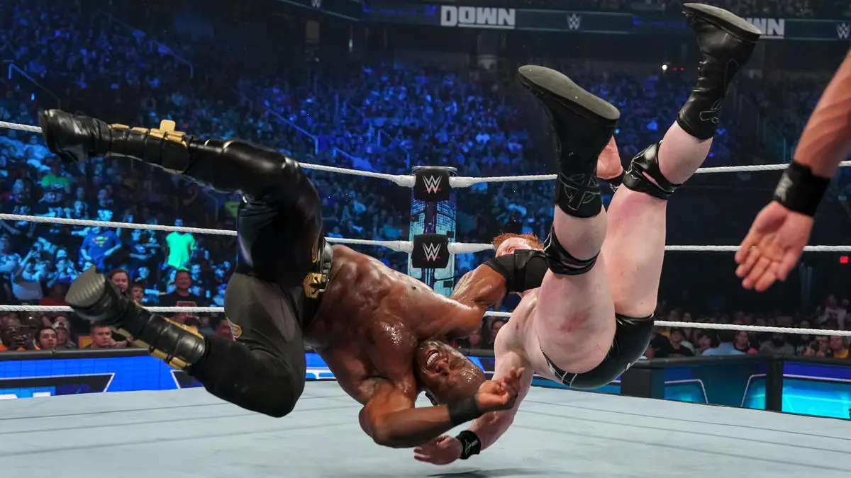 Bobby Lashley vs Sheamus vs Austin Theory