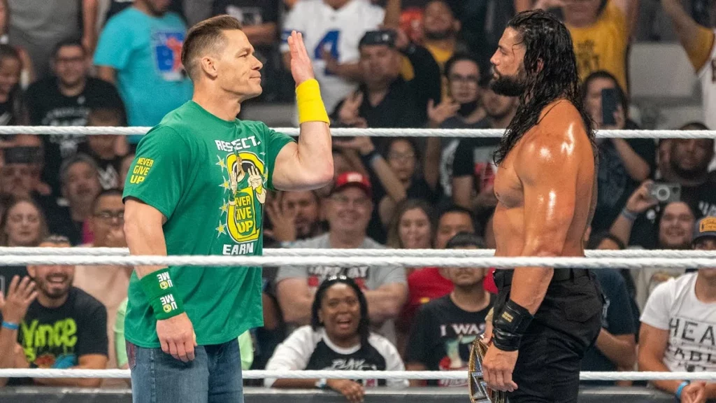 Roman Reigns vs John Cena