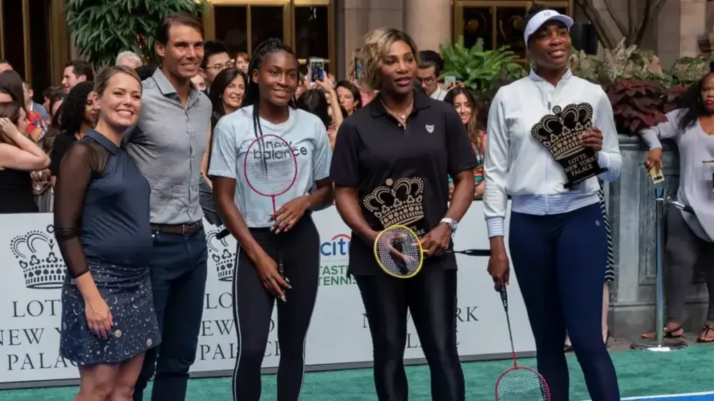 Venus Williams visiting Rafael Nadal's Academy