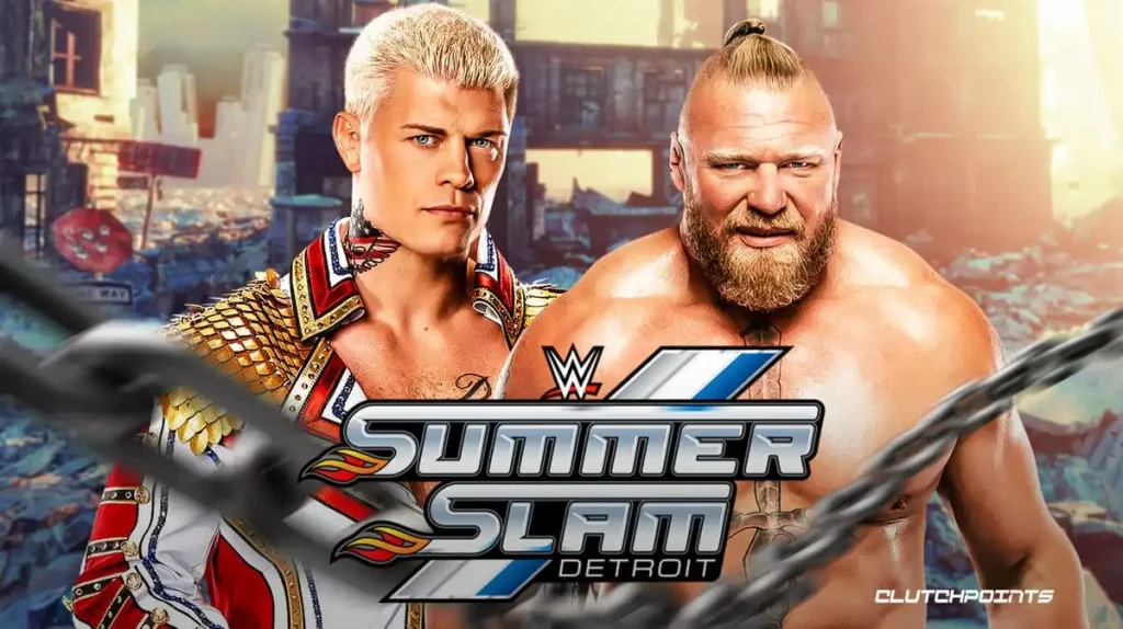 Cody Rhodes Brock Lesnar Summerslam