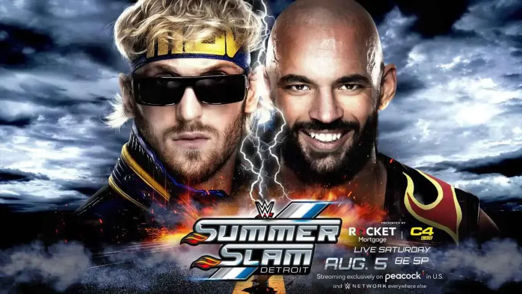 Logan Paul ricochet summerslam