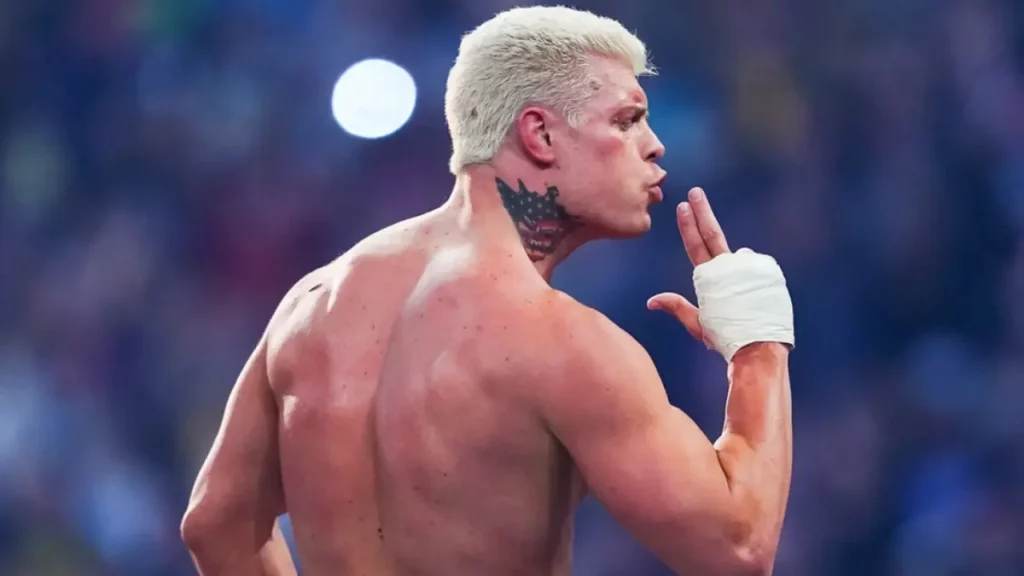 Corgan commends WWE wrestler Cody Rhodes