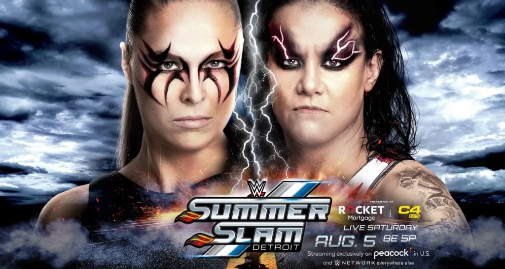 Ronda Rousey Shayna Bazler summerslam