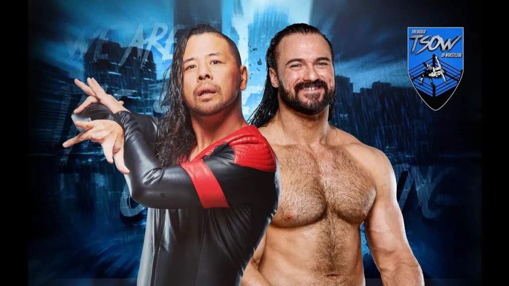 Shinsuke Nakamura and Drew McIntyre