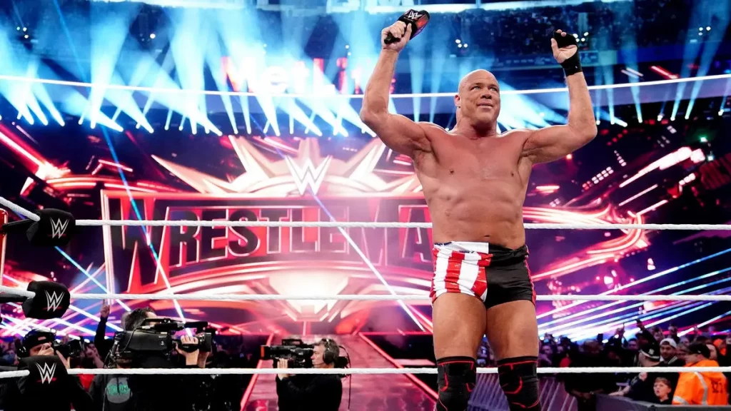 Kurt Angle wrestle John Cena