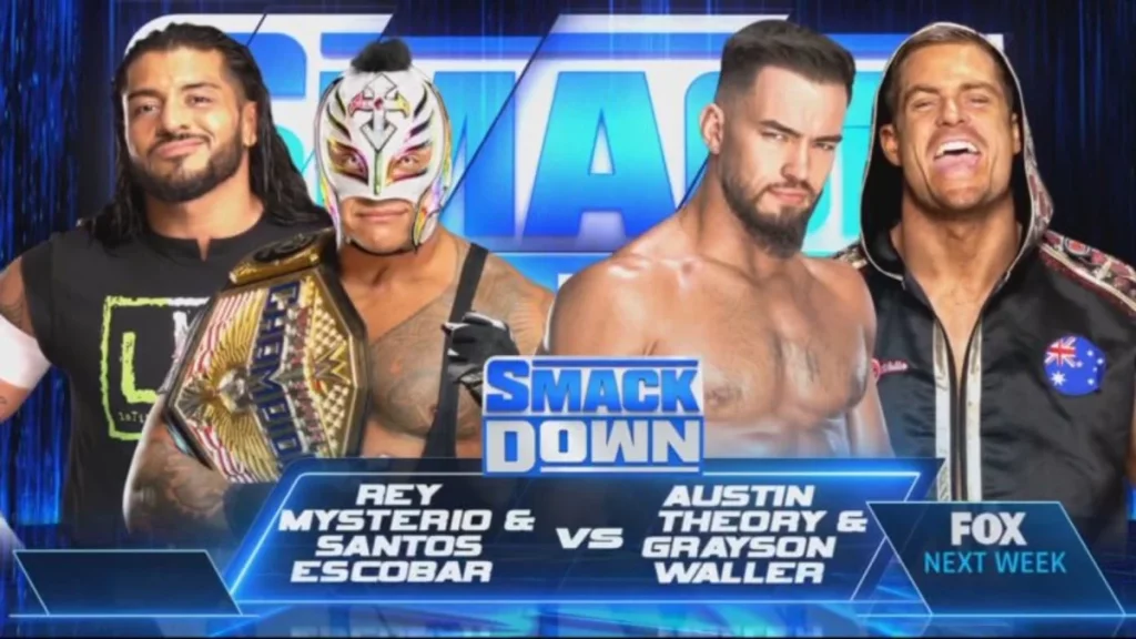 SMACKDOWN TAG MATCH