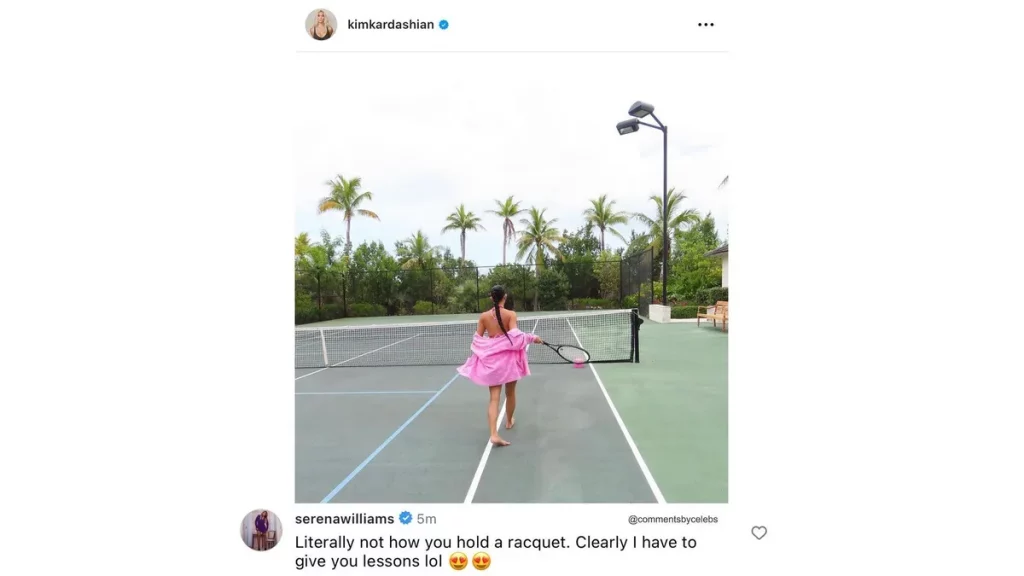 Serena Williams comments on Kim Kardashian