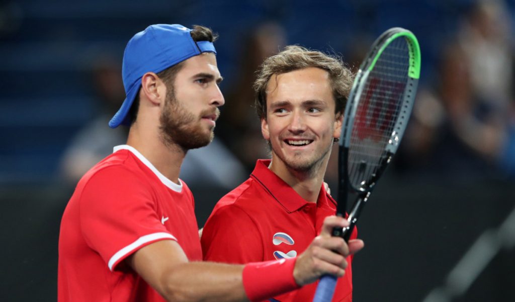 Karen Khachanov and Daniil Medvedev