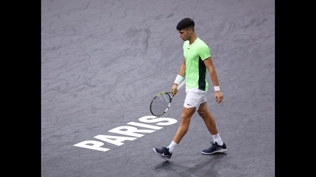 Carlos Alcaraz Paris Masters