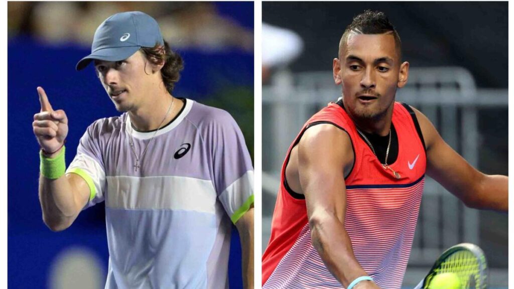 Alex De Minaur and Nick Kyrgios