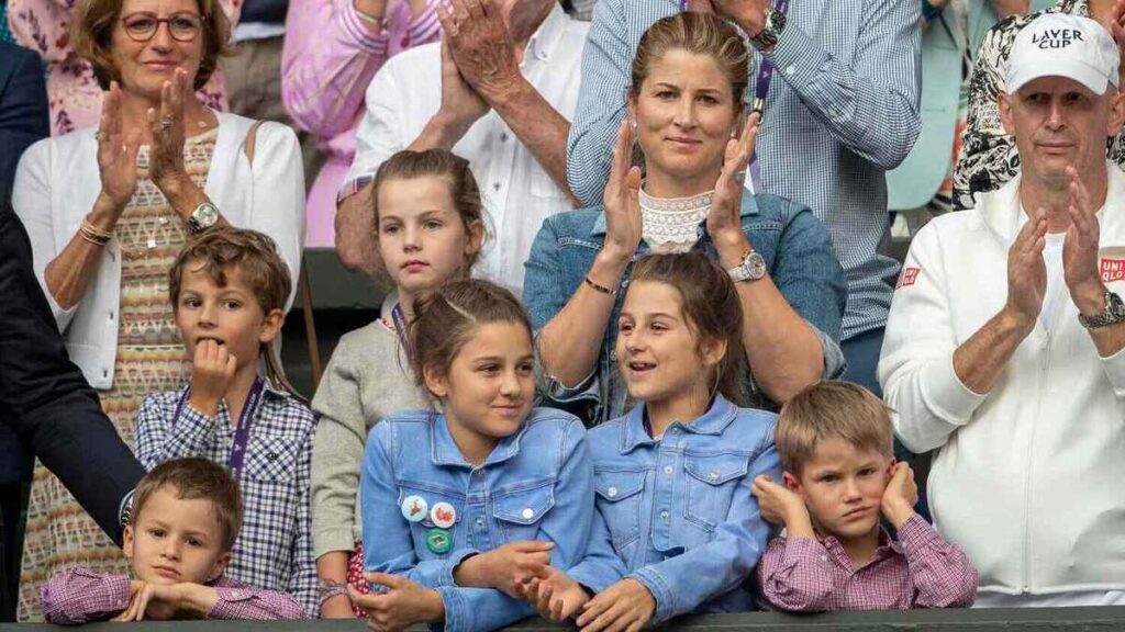 Vợ và các con của Roger Federer