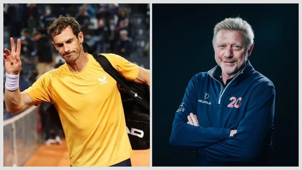 Andy Murray Boris Becker