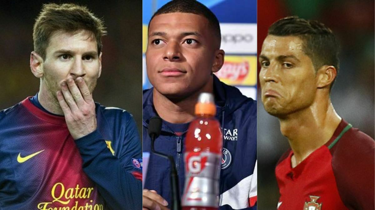 Kylian Mbappe believes he's successor of Messi and Ronaldo