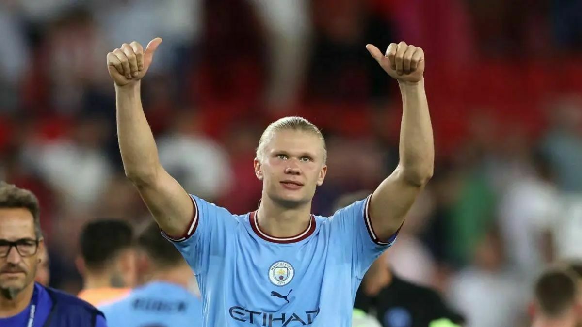 Erling Haaland scores a brace as Manchester City thrashes out Sevilla
