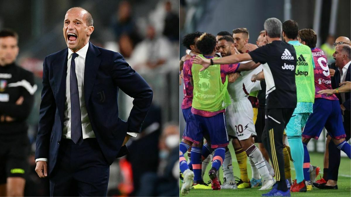 Massimiliano Allegri opens up about the brawl and red card controversy