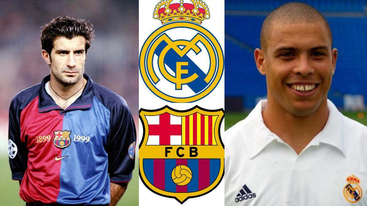 Top 10 players who played for both FC Barcelona and Real Madrid