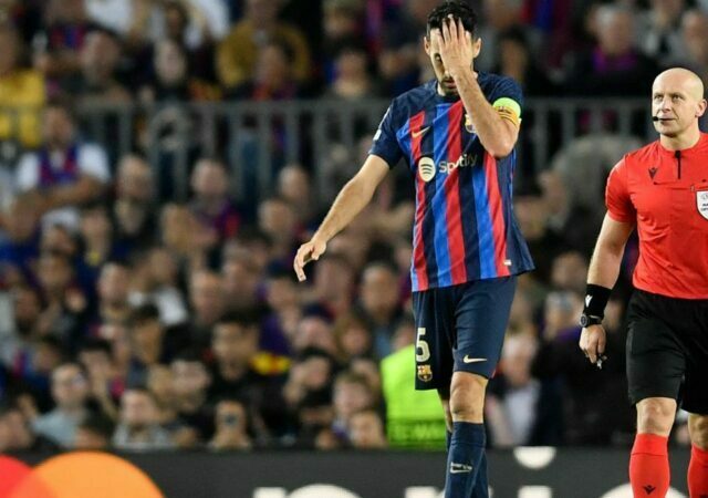 Sergio Busquets opens up his dissatisfaction after Inter's match