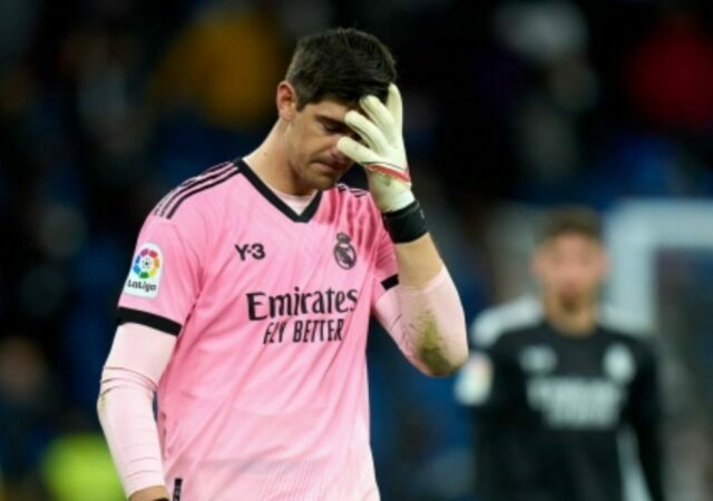 Thibaut Courtois to miss the El Clasico for an injury