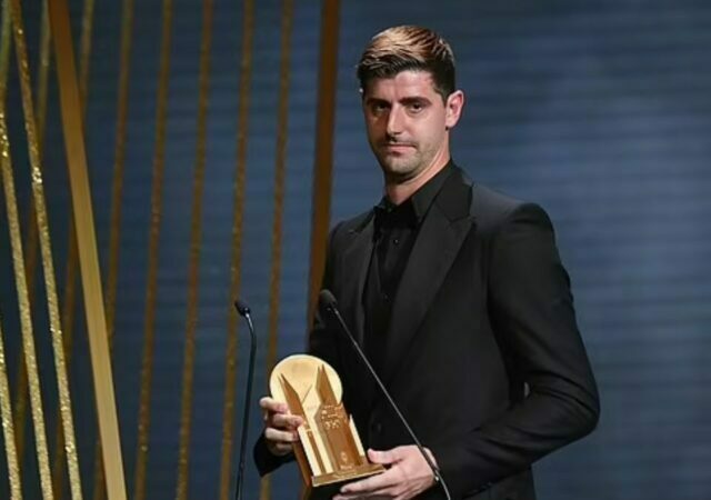 Thibaut Courtois expresses his disappointment at the 2022 Ballon d' Or