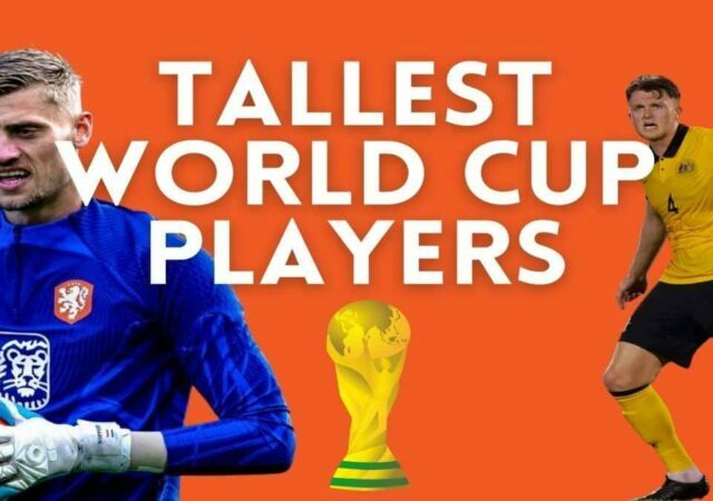 Tallest footballers in World Cup 2022