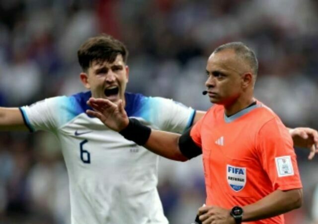 Harry Maguire blast the referee after England's loss against France