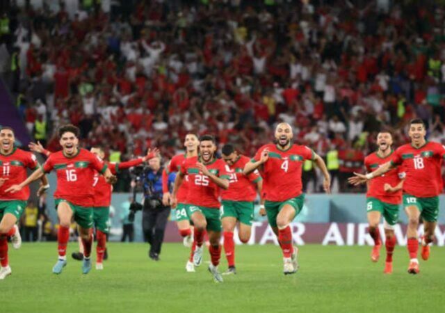 Morocco upsets Spain in last 16