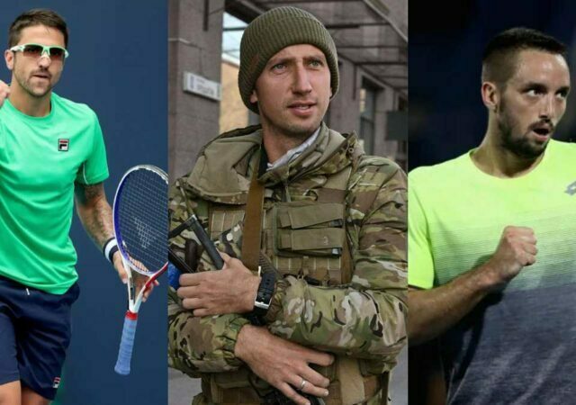 Janko Tipsarevic, Sergiy Stakhovsky, and Viktor Troicki