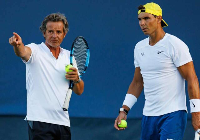 Francis Roig and Rafael Nadal