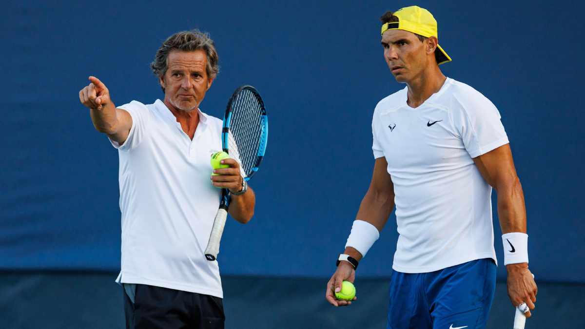 Francis Roig and Rafael Nadal