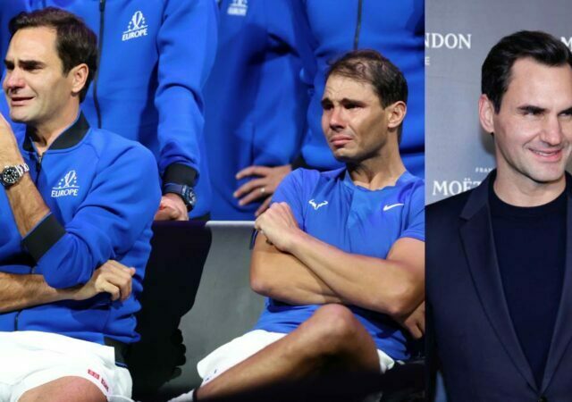 Roger Federer and Rafael Nadal