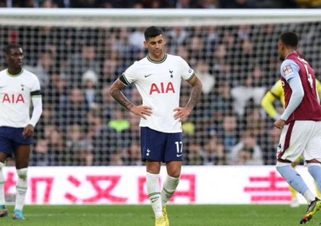 Twitter bash as Tottenham loses a vital match to Aston Villa