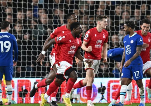 Chelsea shares points with Nottingham Forest