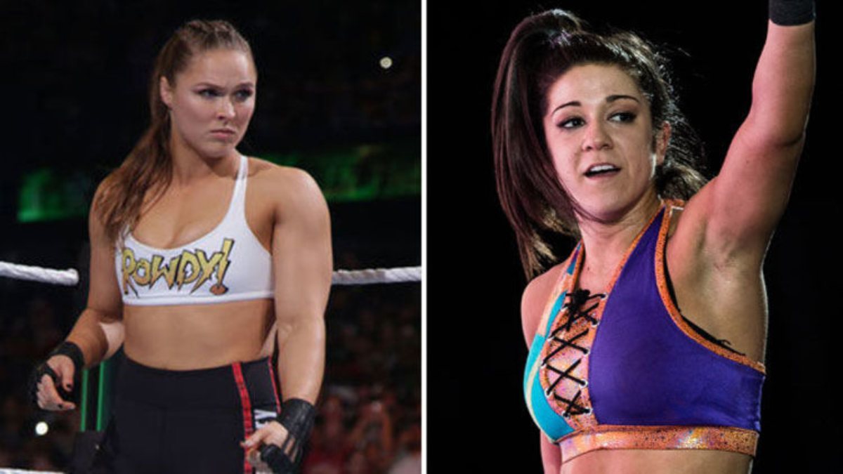 Ronda Rousey and Bayley